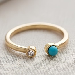 Anillo Ajustable Nudo Dorado