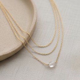 Collar Cadena Fina Dorada